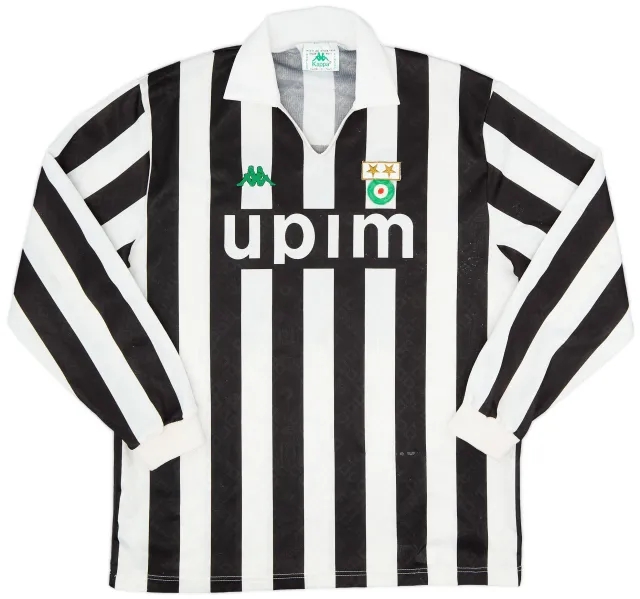 Kappa 1989-90 Juventus Home L/S Shirt #10 - 8/10 - (L)