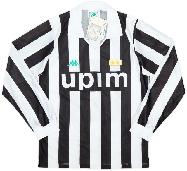 Kappa 1989-90 Juventus Basic Home L/S Shirt (S)