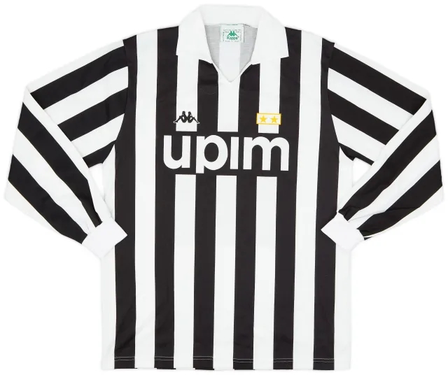Kappa 1989-90 Juventus Basic Home L/S Shirt - 9/10 - (XL)