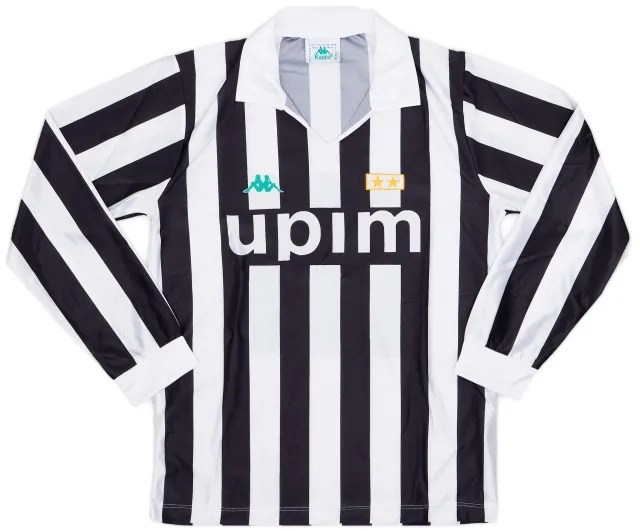 Kappa 1989-90 Juventus Basic Home Shirt - 8/10 - (L)