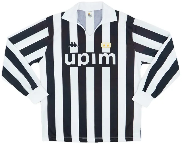 Kappa 1989-90 Juventus Basic Home L/S Shirt #11 - 7/10 - (XL)