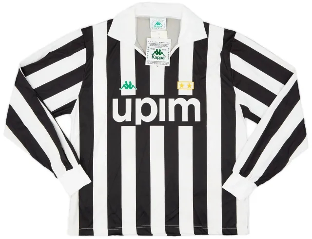 Kappa 1991-92 Juventus Basic Home L/S Shirt (L)