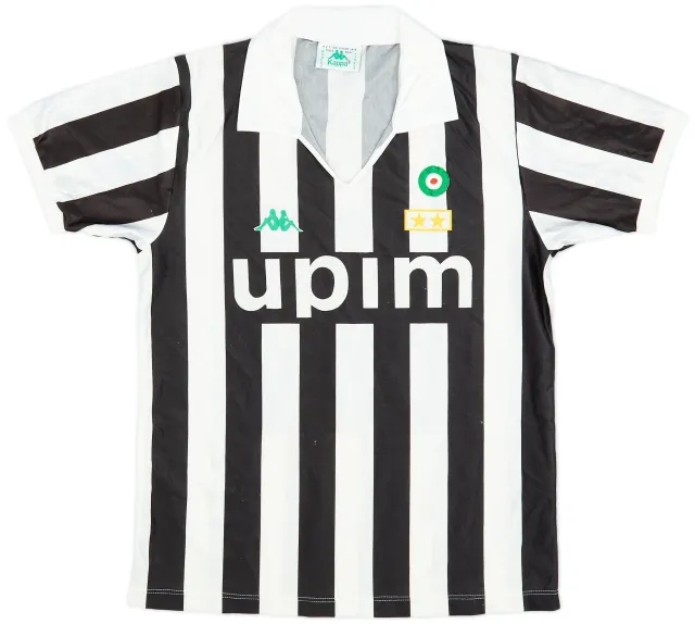 Kappa 1991-92 Juventus Home Shirt - 8/10 - (M)