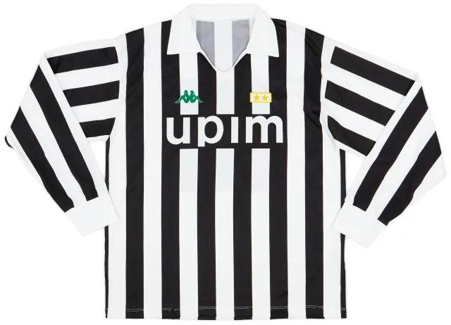 Kappa 1991-92 Juventus Basic Home L/S Shirt - 5/10 - (L)
