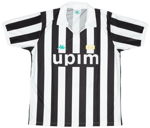 Kappa 1991-92 Juventus Basic Home Shirt - 9/10 - (L)