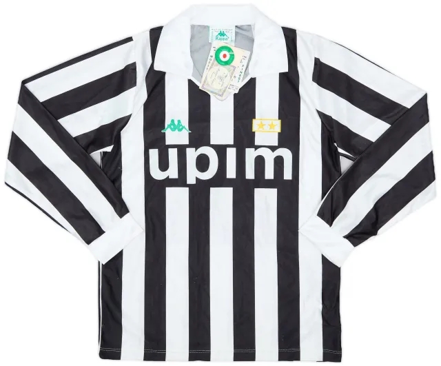Kappa 1991-92 Juventus Basic Home L/S Shirt (S)
