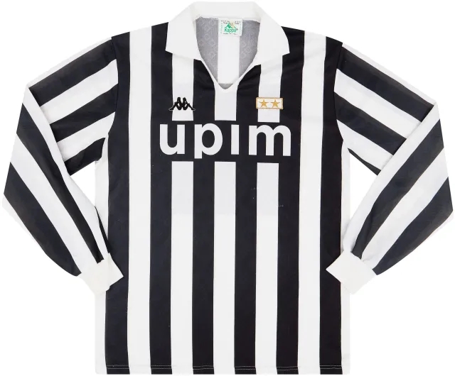 Kappa 1989-90 Juventus Home L/S Shirt - 8/10 - (XL)