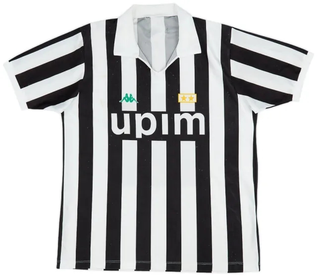 Kappa 1991-92 Juventus Basic Home Shirt  - 6/10 - (L)