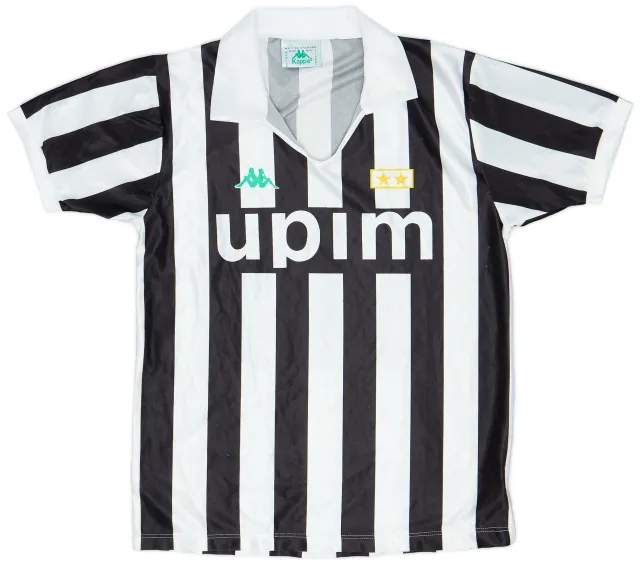 Kappa 1991-92 Juventus Basic Home Shirt - 9/10 - (M)