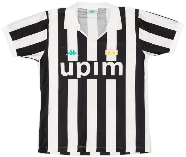 Kappa 1991-92 Juventus Basic Home Shirt - 8/10 - (M)