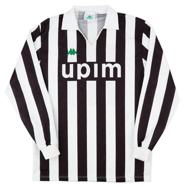 Kappa 1991-92 Juventus Home L/S Shirt - 5/10 - (XL)