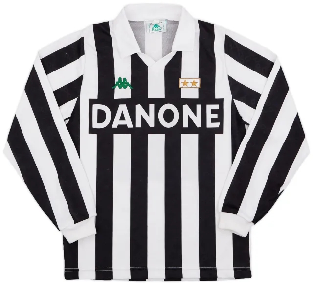Kappa 1992-94 Juventus Home L/S Shirt - 9/10 - (S)