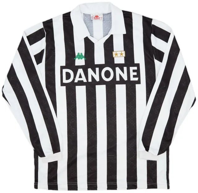 Kappa 1992-94 Juventus Home L/S Shirt - 7/10 - (XL)
