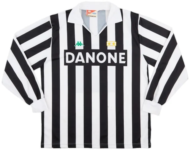 Kappa 1992-94 Juventus Basic Home L/S Shirt #10 - 7/10 - (L)