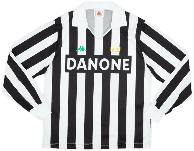 Kappa 1992-94 Juventus Basic Home L/S Shirt - 8/10 - (L)