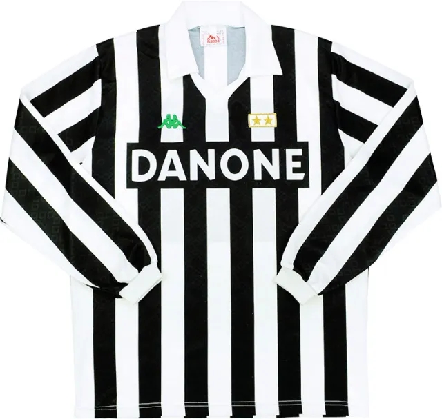 Kappa 1992-94 Juventus Home L/S Shirt - 8/10 - (S)