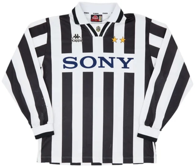 Kappa 1995-97 Juventus Home L/S Shirt - 7/10 - (L)
