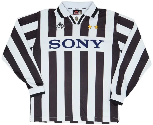 Kappa 1995-97 Juventus Home L/S Shirt - 5/10 - (L)