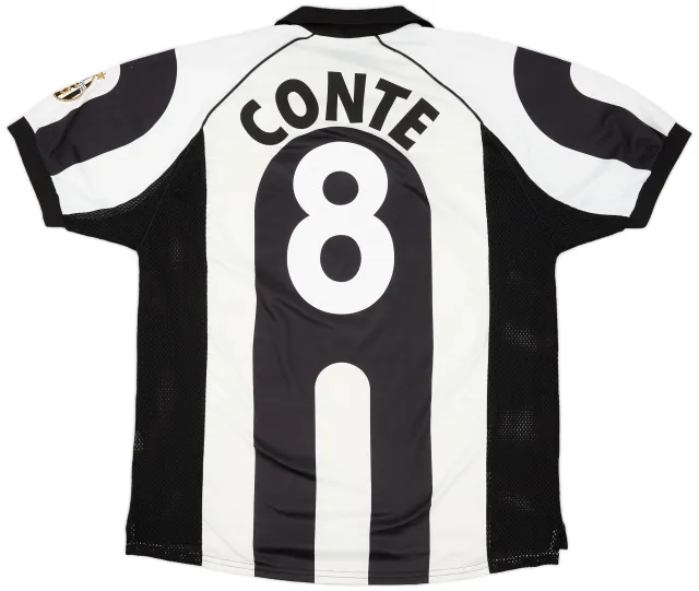 Kappa 1997-98 Juventus Centenary Home Shirt Conte #8 - 8/10 - (XL)