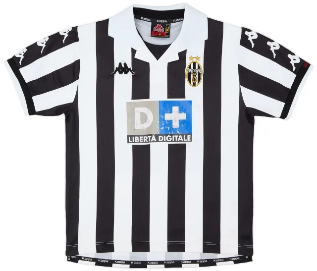 Kappa 1999-00 Juventus Home Shirt - 5/10 - (YXXL)