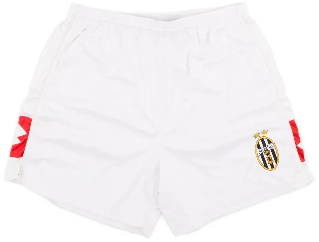 Lotto 2001-02 Juventus Home Shorts - 7/10 - (L)