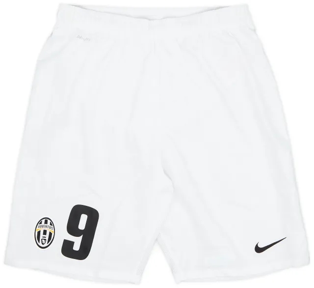 Nike 2012-13 Juventus Home Shorts #9 (Vucinic) - 7/10 - (XL.Boys)