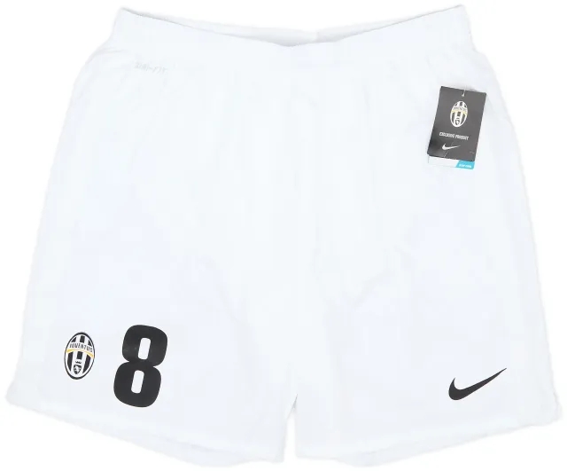 Nike 2012-13 Juventus Player Issue Home Shorts #8 (XXL)