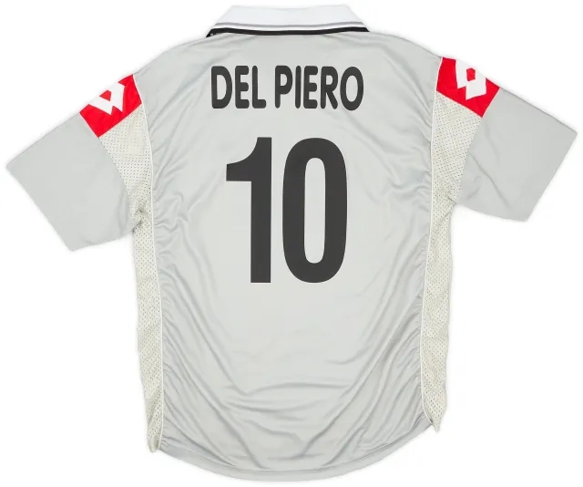 Lotto 2000-01 Juventus Third Shirt Del Piero #10 - 7/10 - (XL)
