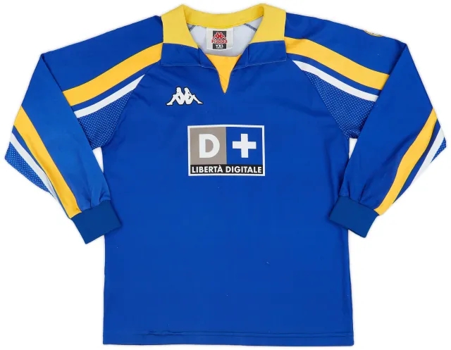 Kappa 1998-99 Juventus Basic Third L/S Shirt #14 - 5/10 - (XL.Boys)