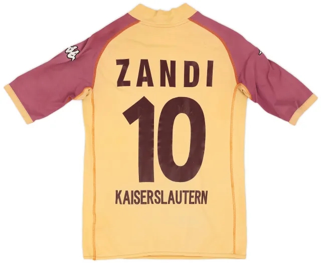 Kappa 2004-05 Kaiserslautern Away Shirt Zandi #10 - 6/10 - (M)