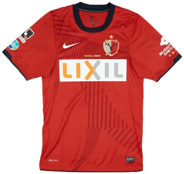Nike 2011 Kashima Antlers Authentic Home Shirt - 7/10 - (S)