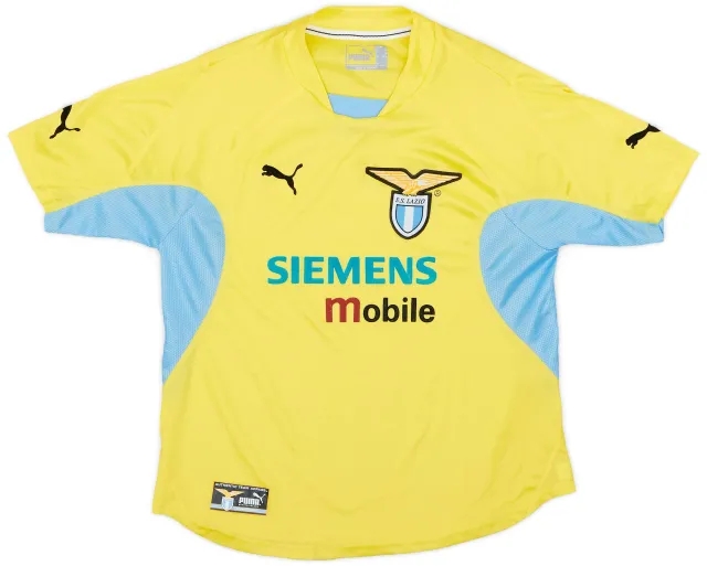 Puma 2001-02 Lazio Away Shirt - 9/10 - (XL.Boys)