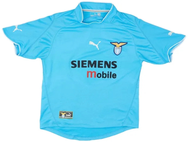 Puma 2002-03 Lazio Home Shirt - 6/10 - (XL.Boys)