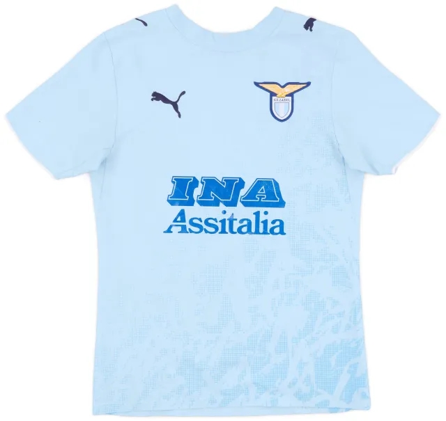 Puma 2006-07 Lazio Home Shirt - 7/10 - (L.Boys)