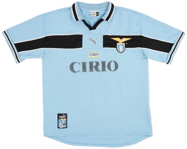 Puma 1998-00 Lazio Home Shirt - 5/10 - (XL)