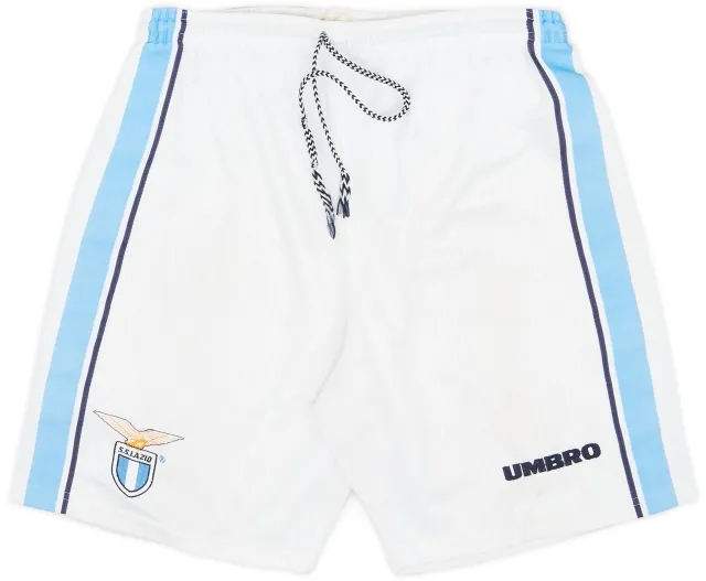 Umbro 1997-98 Lazio Home Shorts - 8/10 - (Y)