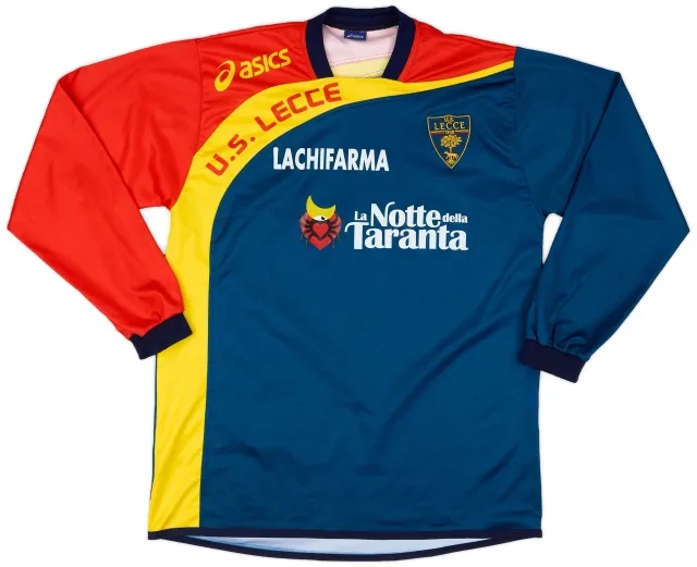 2007-08 Lecce Asics Training L/S Shirt - 8/10 - (XL)