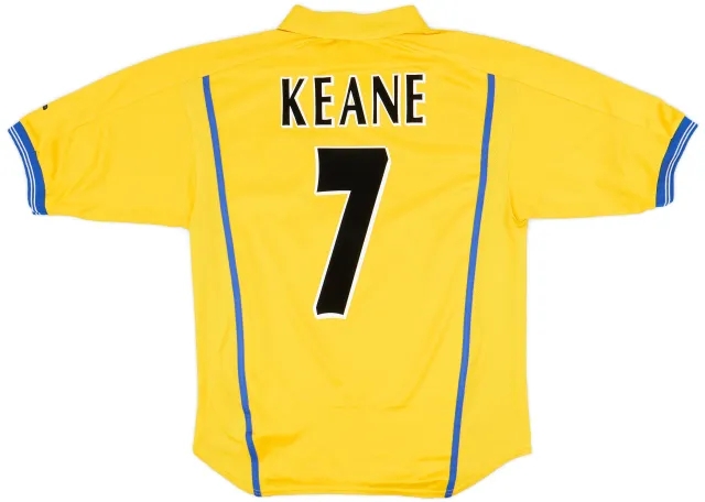 Nike 2000-02 Leeds United Away Shirt Keane #7 - 7/10 - (S)