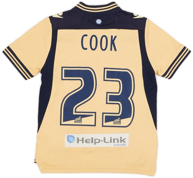 Macron 2013-14 Leeds United Away Shirt Cook #23 - 8/10 - (XL.Boys)