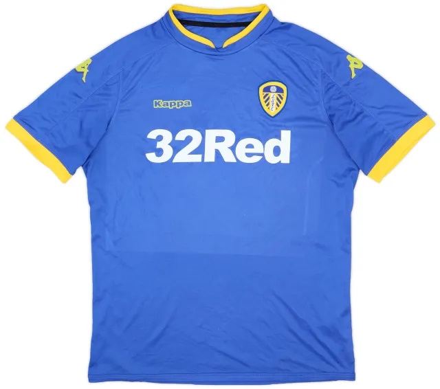 Kappa 2016-17 Leeds United Away Shirt - 5/10 - (XL)