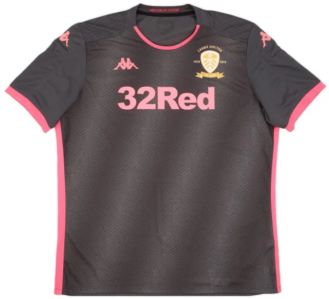 Kappa 2019-20 Leeds United Away Shirt - 8/10 - (3XL)