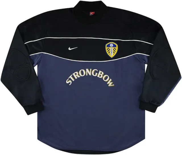 Nike 2001-02 Leeds United GK Shirt - 8/10 - (XL.Boys)
