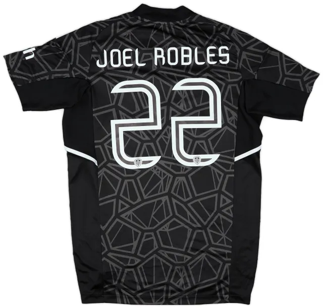 adidas 2022-23 Leeds Match Issue Carabao Cup GK Shirt Joel Robles #22