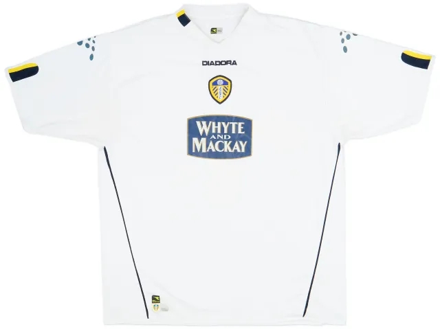 Diadora 2004-05 Leeds United Home Shirt - 7/10 - (XXL)