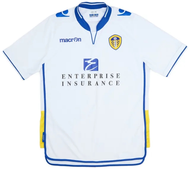 Macron 2012-13 Leeds United Home Shirt - 7/10 - (M)
