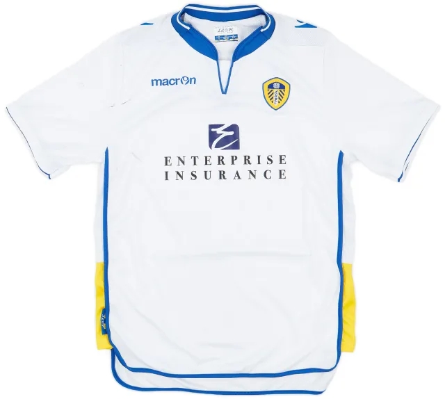 Macron 2012-13 Leeds United Home Shirt - 6/10 - (XL.Boys)
