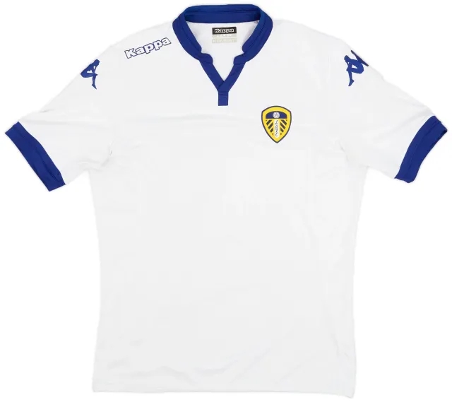 Kappa 2015-16 Leeds United Home Shirt - 7/10 - (L)