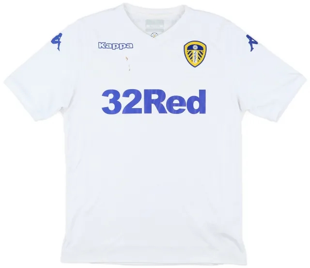 Kappa 2018-19 Leeds United Home Shirt - 5/10 - (S)