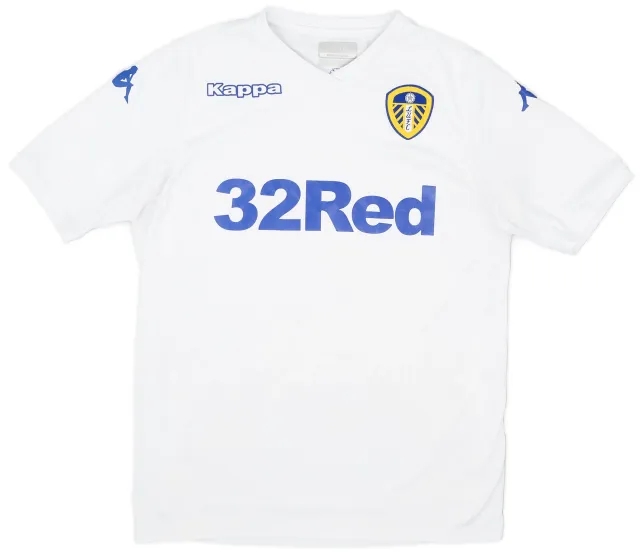 Kappa 2018-19 Leeds United Home Shirt - 8/10 - (S)