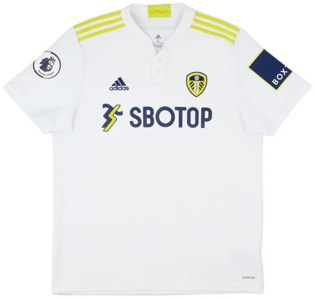 adidas 2021-22 Leeds United Home Shirt - 5/10 - (XL)